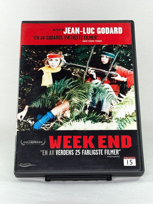 DVD-cover-forside til filmen Weekend – Brukt DVD fra nettbutikken Brukbar Film