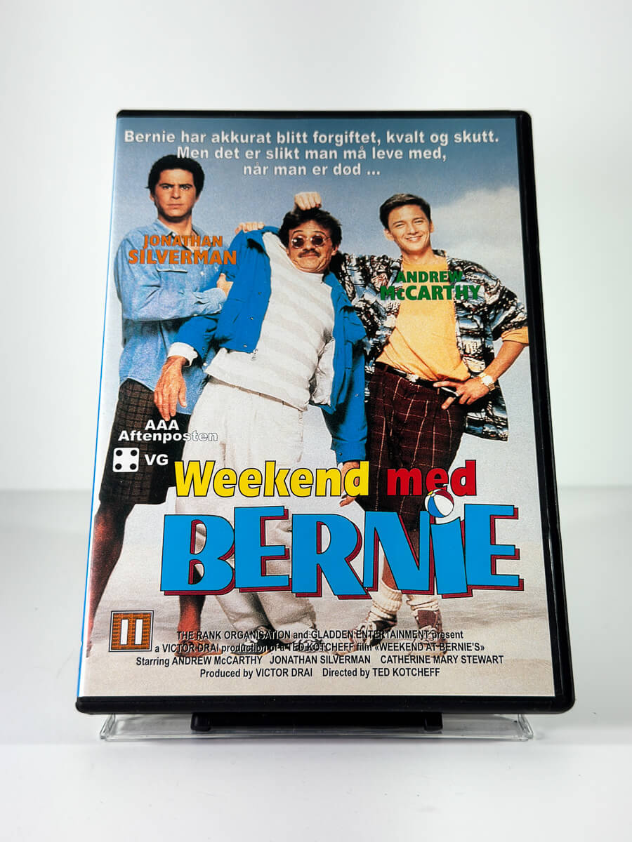 Forside av cover til Weekend med Bernie på DVD