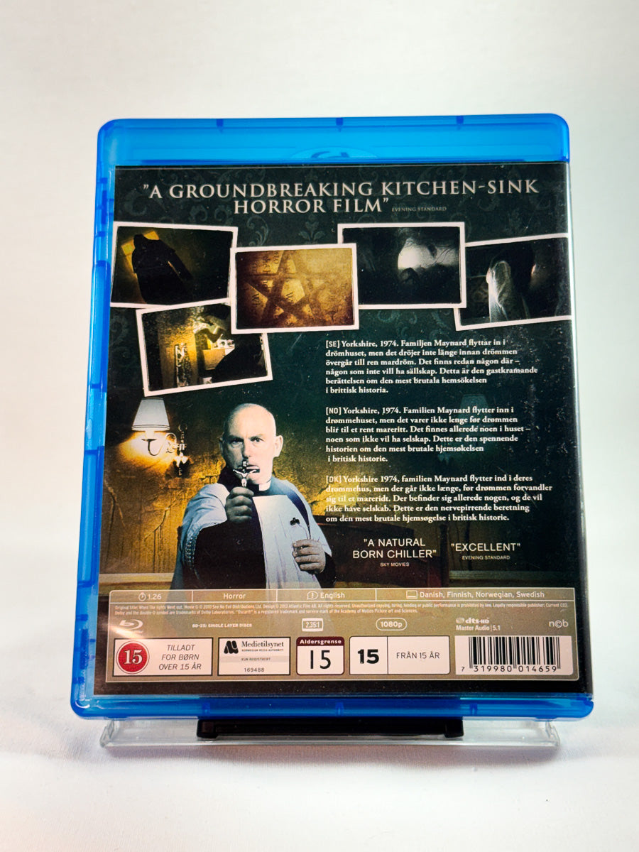 Bakside av cover til When the Lights Went Out, brukt Blu-ray hos Brukbar Film