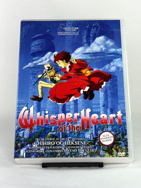 Brukt DVD-film Whisper of the Heart – forside av filmcover, kjøp originale brukte DVD og Blu-ray hos Brukbar Film