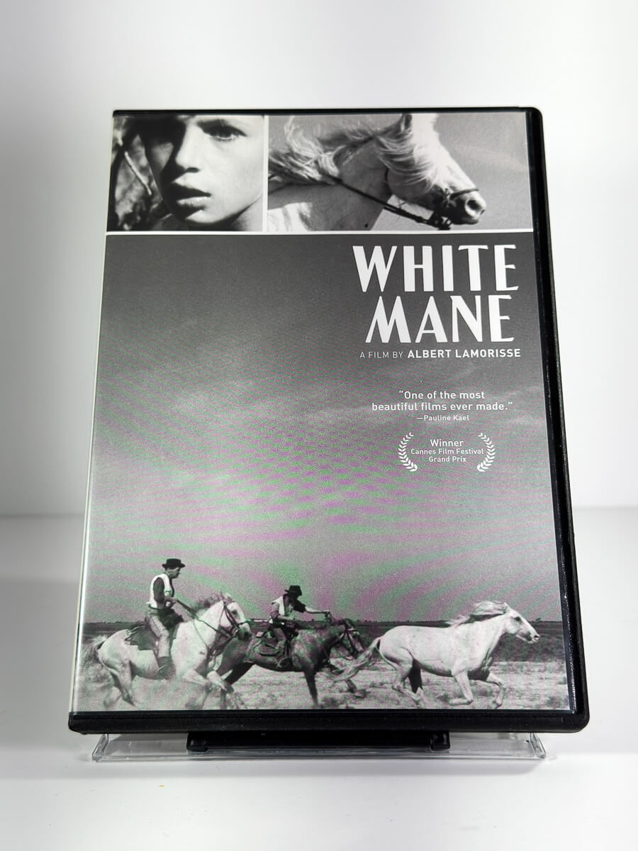 Forside av cover til White Mane på DVD