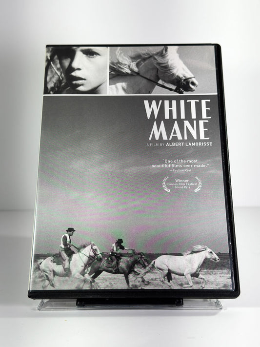 Forside av cover til White Mane på DVD