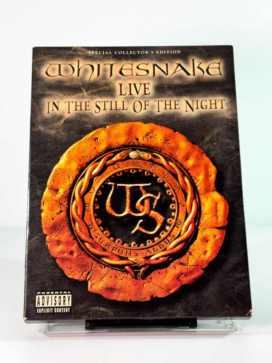 Forside av cover til Whitesnake – Live In The Still Of The Night, bruktfilm hos nettbutikken Brukbar Film