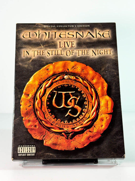 Forside av cover til Whitesnake – Live In The Still Of The Night, bruktfilm hos nettbutikken Brukbar Film