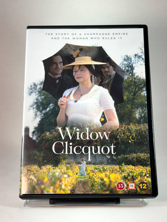Forside av cover til Widow Clicquot, bruktfilm hos nettbutikken Brukbar Film