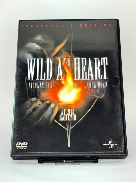 Brukt DVD-film Wild at Heart – forside av filmcover, kjøp originale brukte DVD og Blu-ray hos Brukbar Film