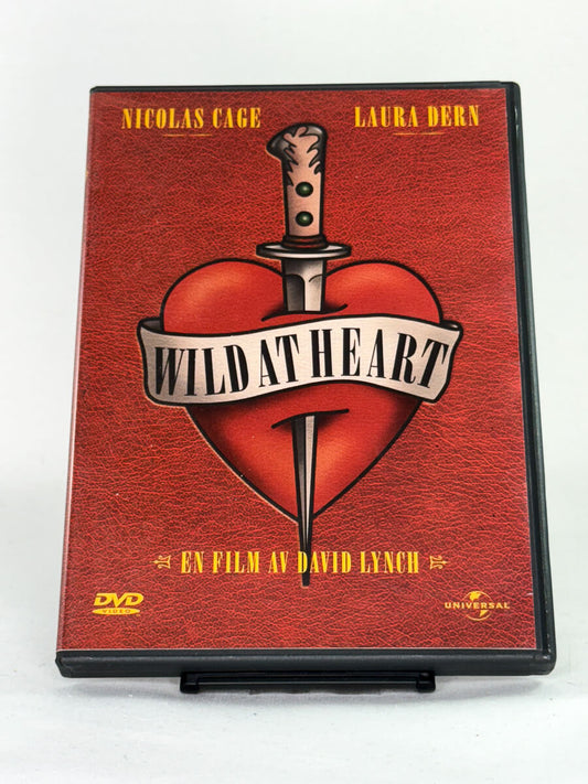 DVD-forside til filmen Wild at Heart
Originalt cover brukt for produktbilde i nettbutikken Brukbar Film