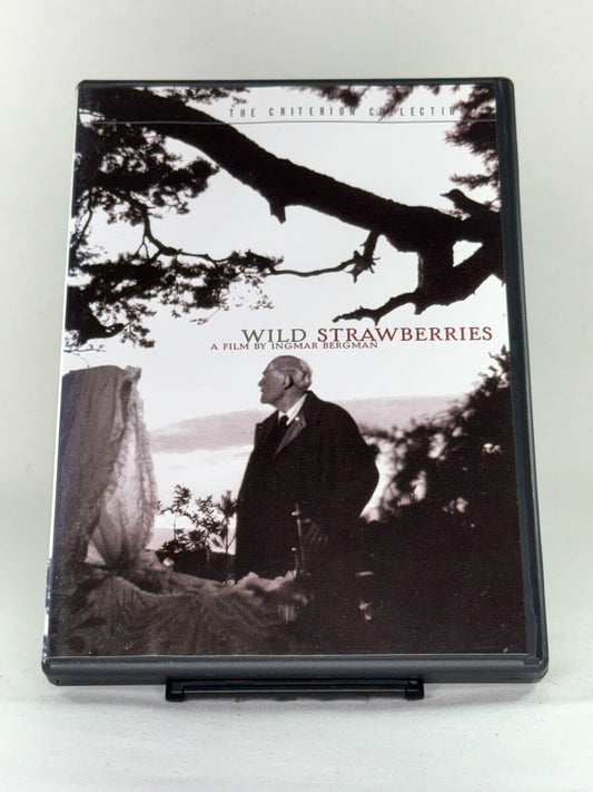 Brukt DVD Wild Strawberries – forside av Ingmar Bergmans klassiker, original bruktfilm på DVD fra Brukbar Film