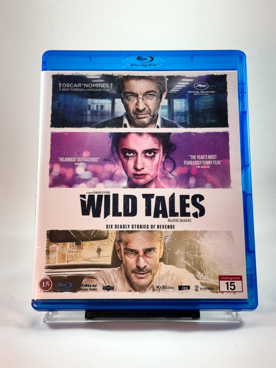 Forside av cover til Wild Tales, brukt Blu-ray hos Brukbar Film
