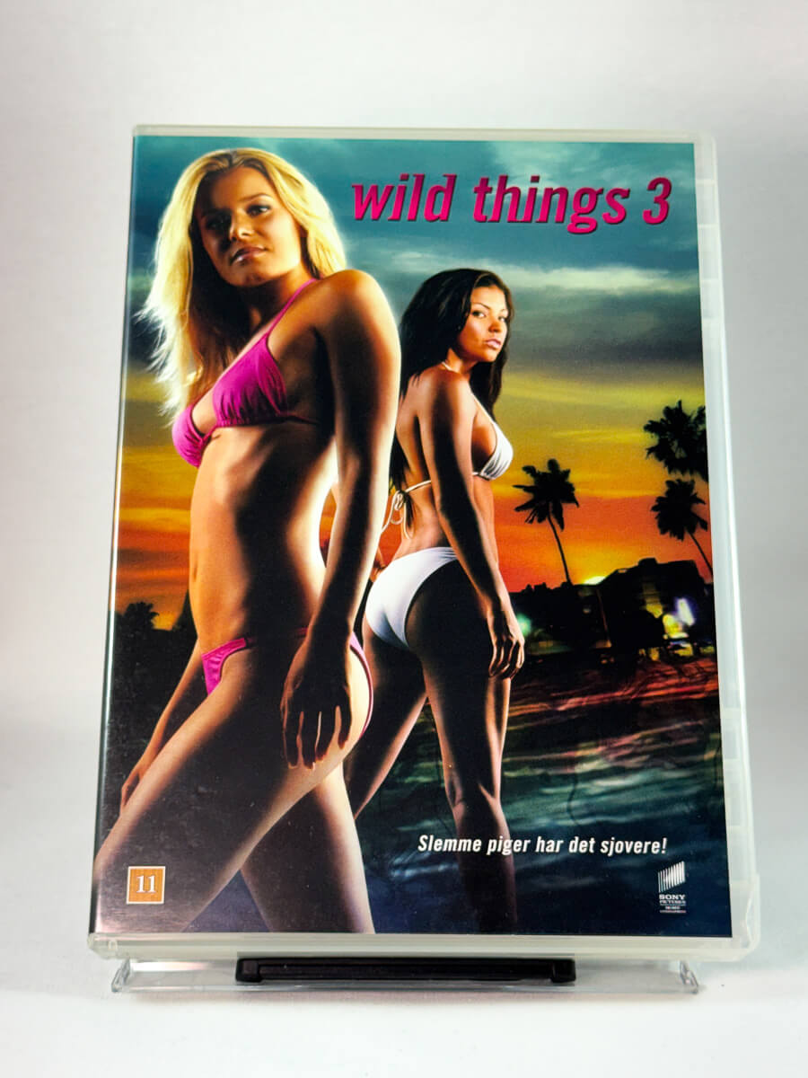 DVD-cover-forside til filmen Wild Things 3 – brukt DVD hos Brukbar Film