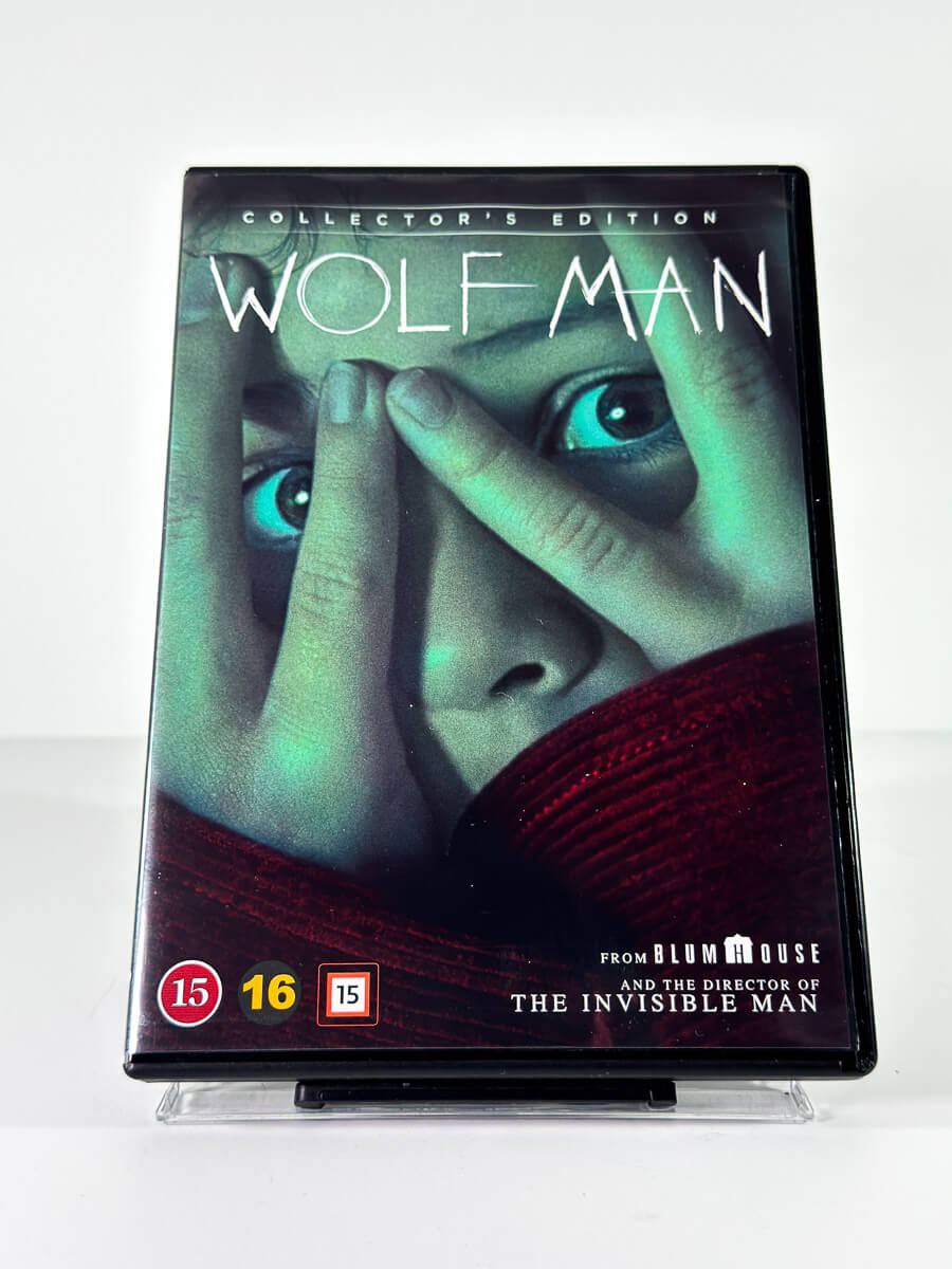 Forside av cover til Wolf Man på DVD