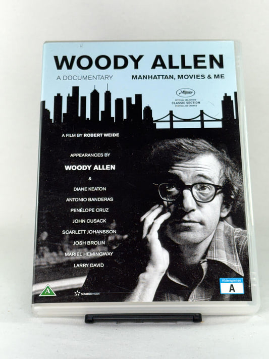 DVD-cover for filmen Woody Allen: A Documentary – Manhattan, Movies & Me, forside brukt DVD hos Brukbar Film
