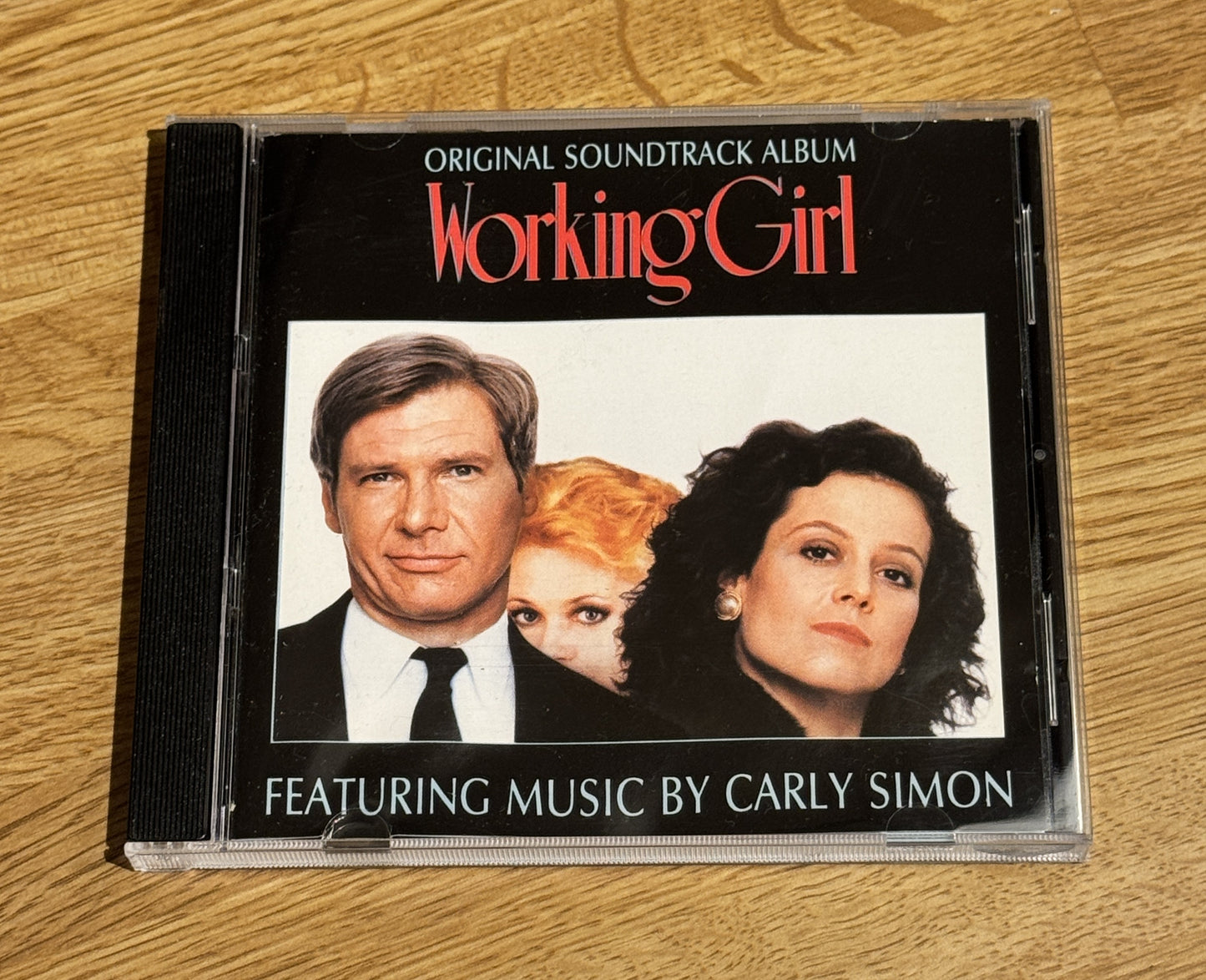 Forside av cover til Working Girl, CD soundtrack fra film