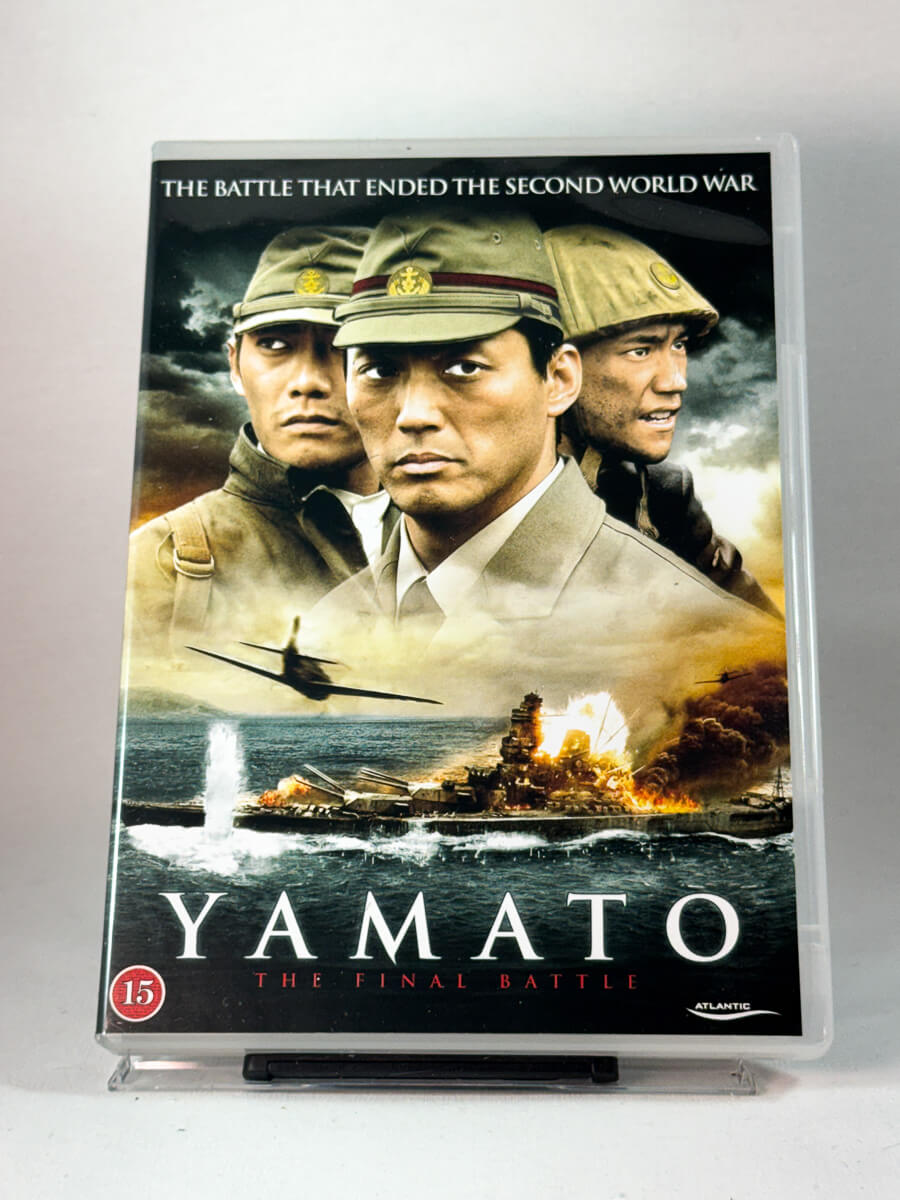 Forside av cover til Yamato – The Final Battle, brukt original DVD hos Brukbar Film