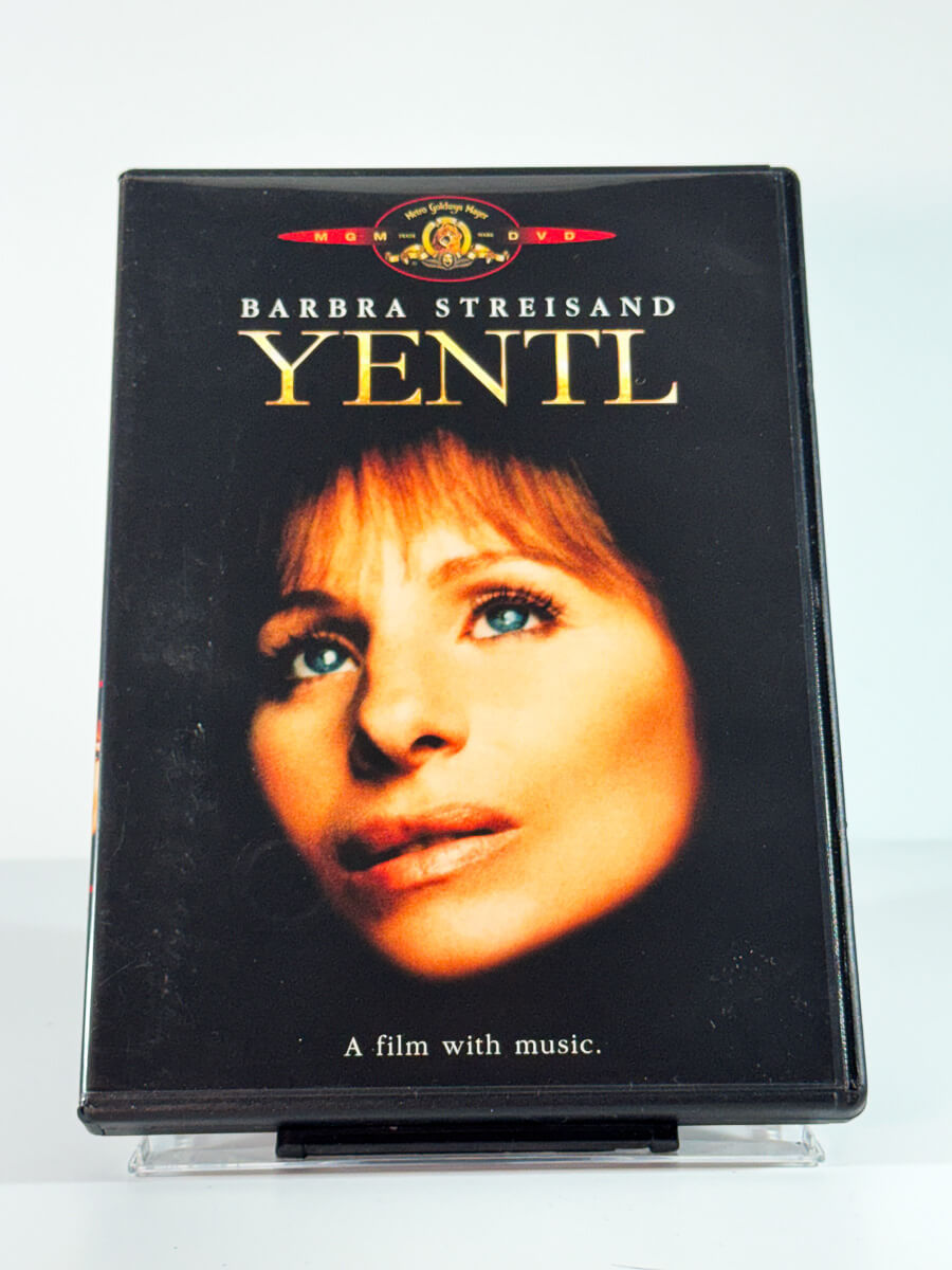 Forside av cover til Yentl, brukt DVD hos Brukbar Film