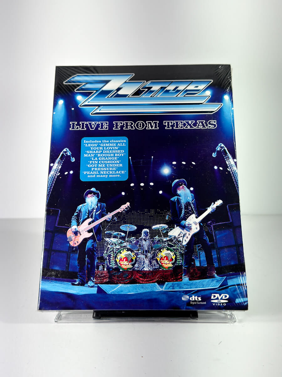 Forside av cover til ZZ Top: Live from Texas på DVD